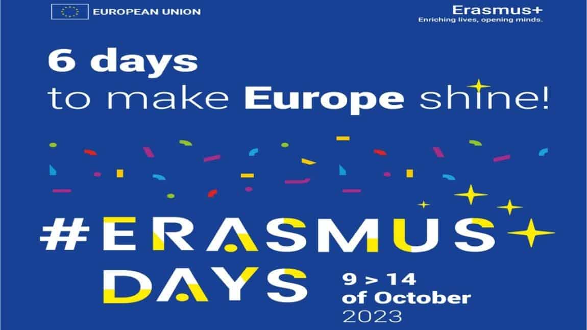 Erasmus Days (9-14 Ekim)